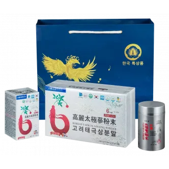 Bột Thiên Sâm Chính Phủ Hàn Quốc Premium 100g x 3 lọ