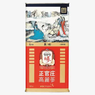 Hồng sâm củ khô KGC Hàn Quốc 300g số 40 | kgcvietnam.vn