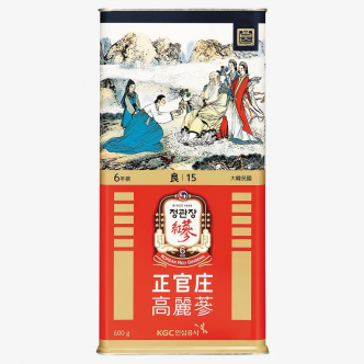 Hồng sâm củ khô KGC Jung Kwan Jang 600g số 15 (hộp 19 củ) | kgcvietnam.vn