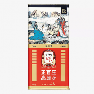 Hồng sâm củ khô KGC Hàn Quốc 600g số 20 | kgcvietnam.vn