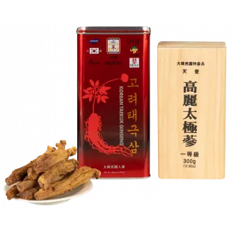 Thiên Sâm Chính Phủ Hàn Quốc Củ Khô VVIP 300g 10 củ