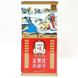 Thiên sâm củ khô KGC Jung Kwan Jang HEAVEN ROOTS 300g số 30 ( hộp 19 củ) | kgcvietnam.vn
