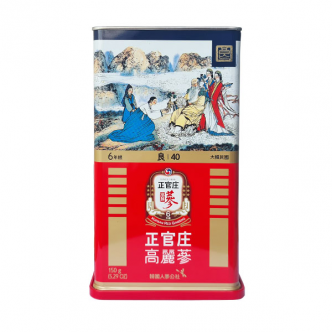 Hồng sâm củ khô KGC Jung Kwan Jang 150g số 40 (hộp 12 củ) | kgcvietnam.vn