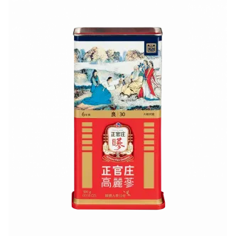 Hồng sâm củ khô KGC Jung Kwan Jang Good Root 300g số 30 ( hộp 19 củ)