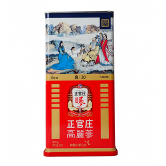 Hồng sâm củ khô KGC Jung Kwan Jang GOOD ROOTS 300g số 20 (hộp 14 củ)