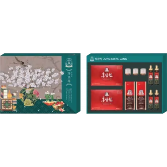 Hộp quà tặng hồng sâm cao cấp KGC Thịnh Vượng Hạnh Phúc