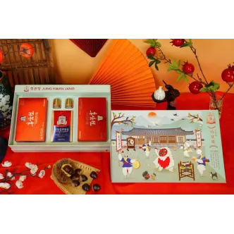 Hộp quà tặng hồng sâm cao cấp KGC Jung Kwan Jang Thuận Phong Vạn Lý | kgcvietnam.vn