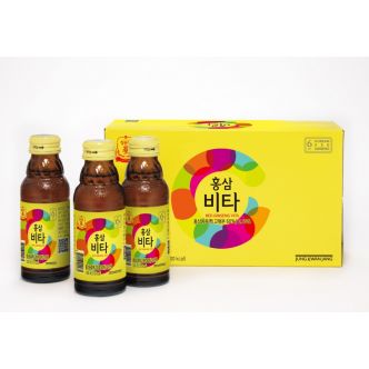 Nước uống tăng lực hồng sâm KGC Jung Kwan Jang Vita 100ml x 10 chai