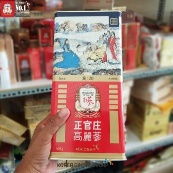 Hồng sâm củ khô KGC Hàn Quốc 600g số 20 | kgcvietnam.vn