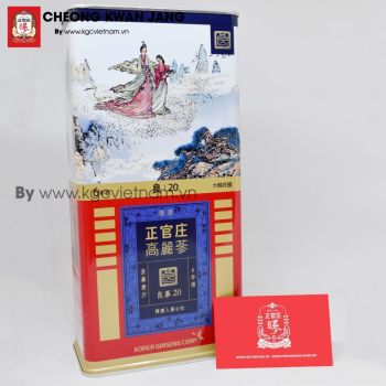 Hồng sâm củ khô KGC Hàn Quốc 600g số 20 | kgcvietnam.vn
