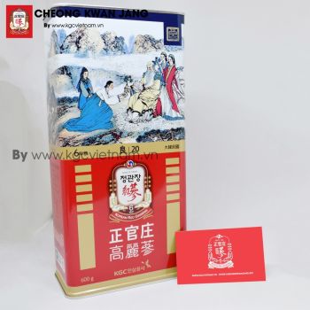 Hồng sâm củ khô KGC Hàn Quốc 600g số 20 | kgcvietnam.vn