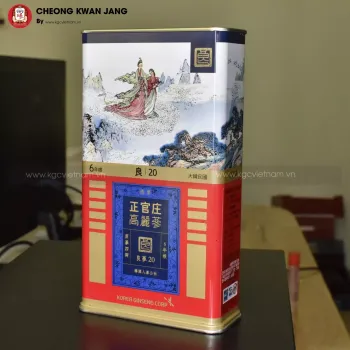 Hồng Sâm Củ Khô Jung Kwan Jang Hàn Quốc 150 gam số 20( hộp 7 củ) | kgcvietnam.vn