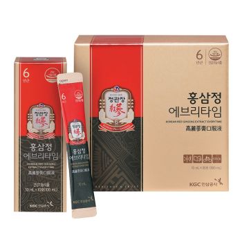 Nước hồng sâm KGC Jung Kwan Jang Everytime 10ml x 30 gói | kgcvietnam.vn