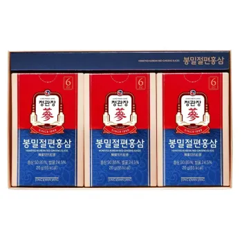 Hồng sâm lát tẩm mật ong Jung Kwan Jang 20g x 6 gói | kgcvietnam