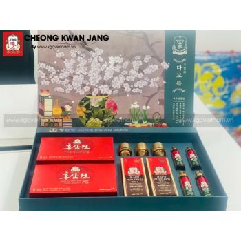 Hộp quà tặng hồng sâm cao cấp KGC Thịnh Vượng Hạnh Phúc | kgcvietnam.vn