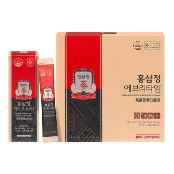 Nước hồng sâm KGC Jung Kwan Jang Everytime 10ml x 30 gói | kgcvietnam.vn