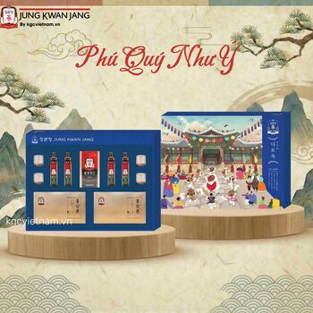 Hộp quà tặng hồng sâm KGC Jung Kwan Jang Phú Quý Như Ý
