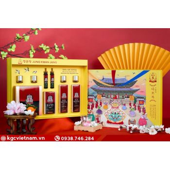 Hộp quà tặng hồng sâm KGC Jung Kwan Jang Phúc Lộc Trường Xuân