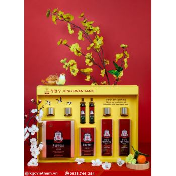 Hộp quà tặng hồng sâm KGC Jung Kwan Jang Phúc Lộc Trường Xuân
