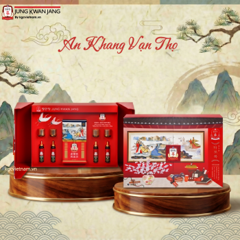 Hộp Quà Tặng Hồng Sâm Vip KGC Jung Kwan Jang An Khang Vạn Thọ