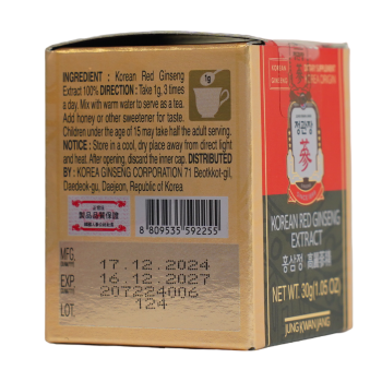 Cao Hồng Sâm Cô Đặc Global KGC Jung Kwan Jang Korean Red Ginseng Extract 30g | kgcvietnam.vn
