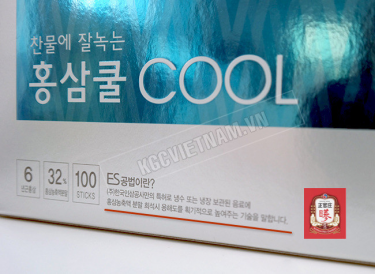 Trà Hồng Sâm KGC Cool Hàn Quốc 2g x 100 Gói