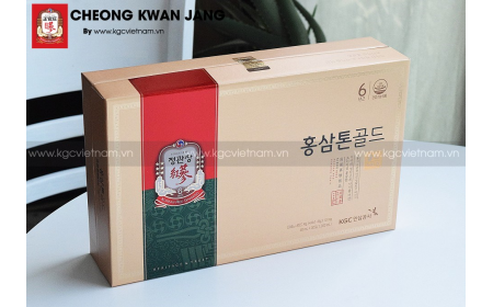 Chi tiết hình ảnh Nước Hồng Sâm Tonic Gold KGC Cheong Kwan Jang 40ml x 30 gói
