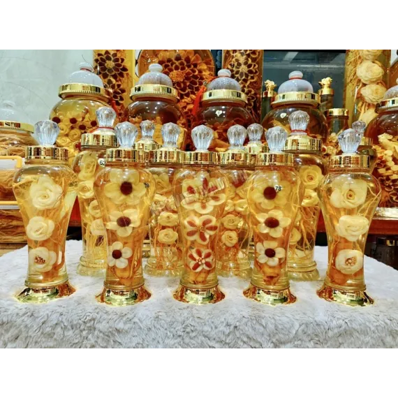 Bình rượu hoa sâm 1 lít bình số 78