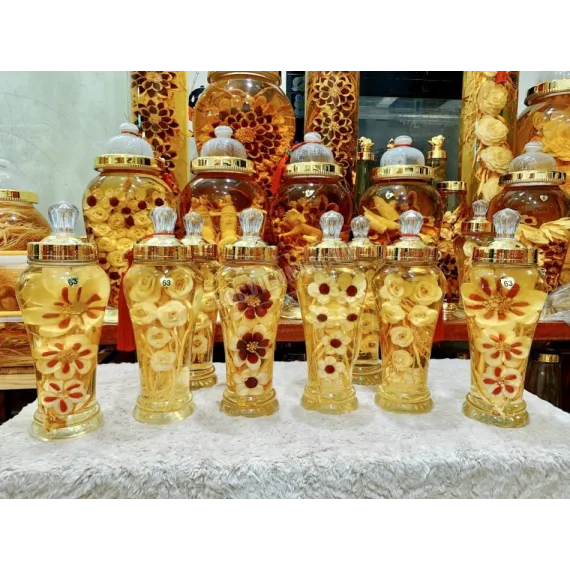 Bình rượu hoa sâm 2,5 lít bình số 63