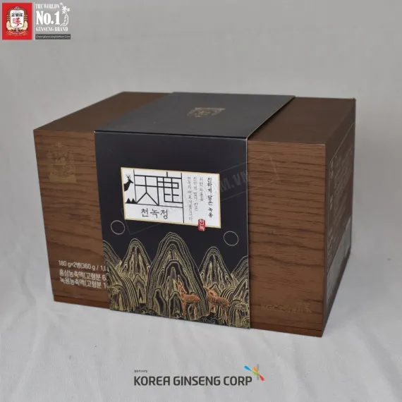 Cao Hồng Sâm Nhung Hươu Chính Phủ KGC Hàn Quốc 180g x 1 lọ | Jung Kwan Jang | kgcvietnam.vn