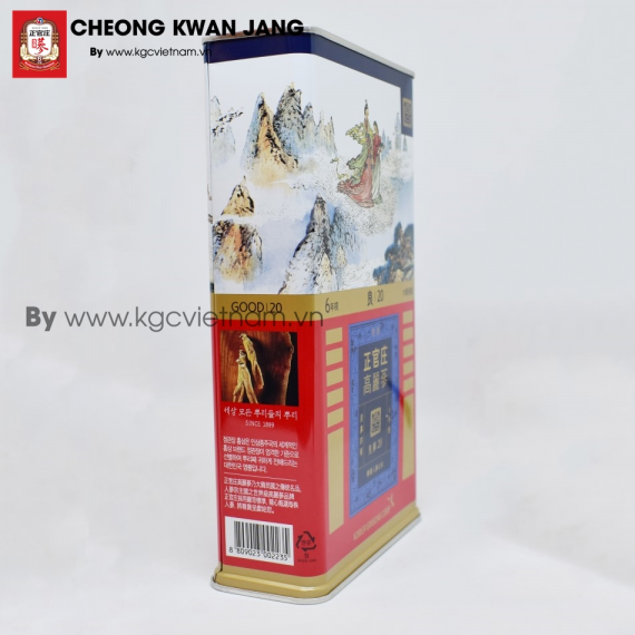Hồng Sâm Củ Khô KGC Hàn Quốc  150 gam 7 củ số 20 | kgcvietnam.vn