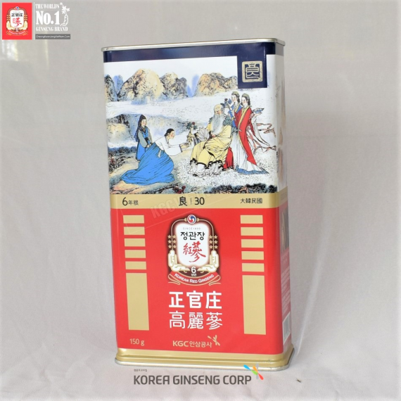 Hồng Sâm Củ Khô KGC Hàn Quốc 10 củ 150g số 30 | kgcvietnam.vn