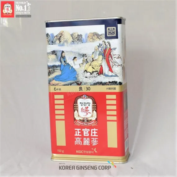 Hồng Sâm Củ Khô KGC Hàn Quốc 10 củ 150g số 30 | kgcvietnam.vn