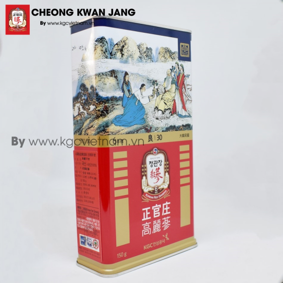Hồng Sâm Củ Khô KGC Hàn Quốc 10 củ 150g số 30 | kgcvietnam.vn