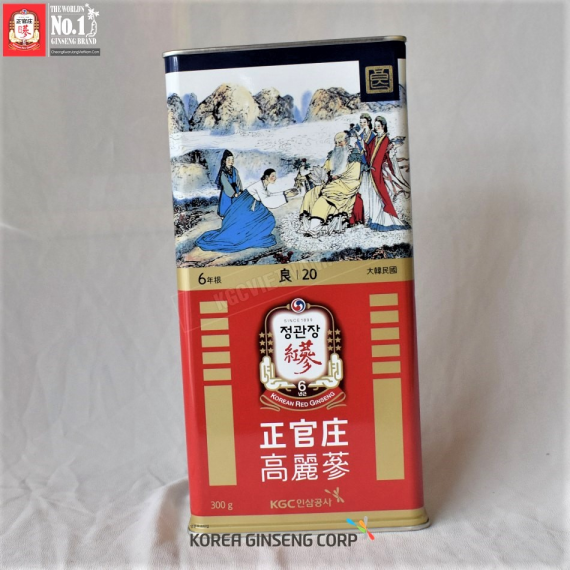 Hồng sâm củ khô KGC Jung Kwan Jang Hàn Quốc 300g số 20 | kgcvietnam.vn