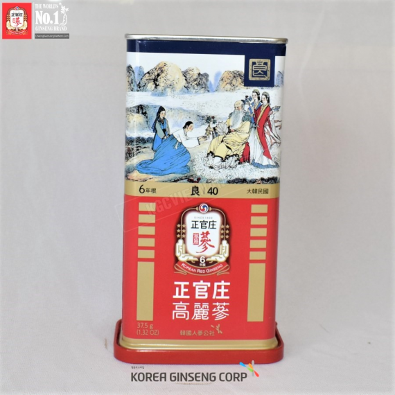 Hồng sâm củ khô KGC Hàn Quốc 37,5g số 40 | kgcvietnam.vn