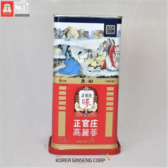 Hồng sâm củ khô KGC Hàn Quốc 37,5g số 40 | kgcvietnam.vn