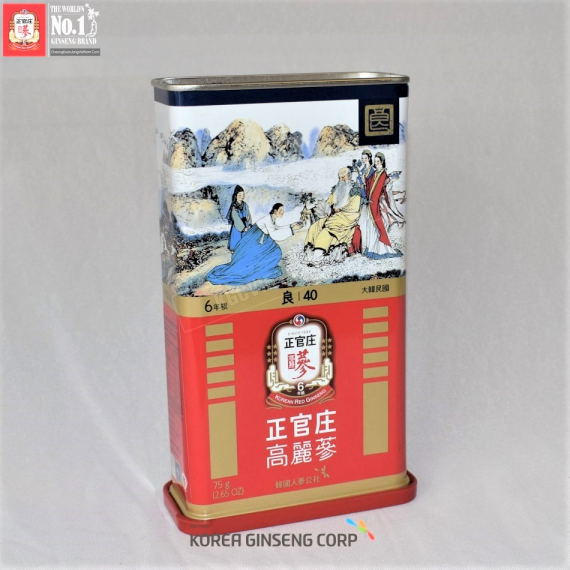 Hồng sâm củ khô KGC Hàn Quốc 75gr số 40 | kgcvietnam.vn