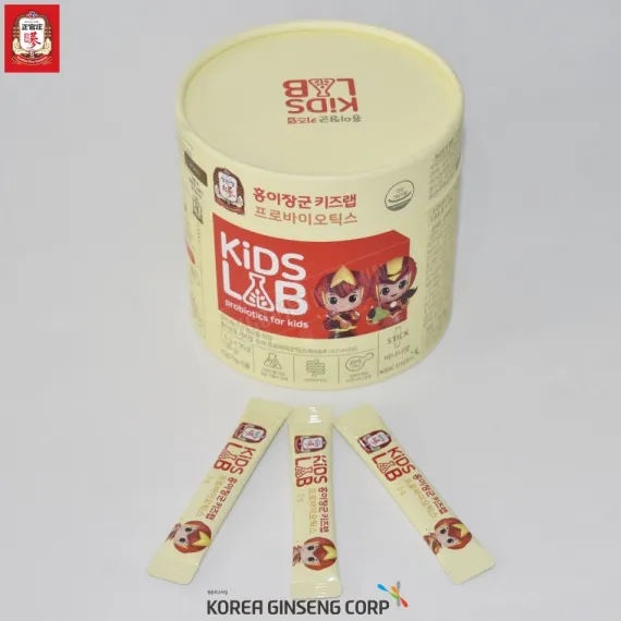 Men vi sinh cho trẻ KGC Cheong Kwan Jang General Hong Yi's Kids Lab Probiotics 1,5g x 90 gói