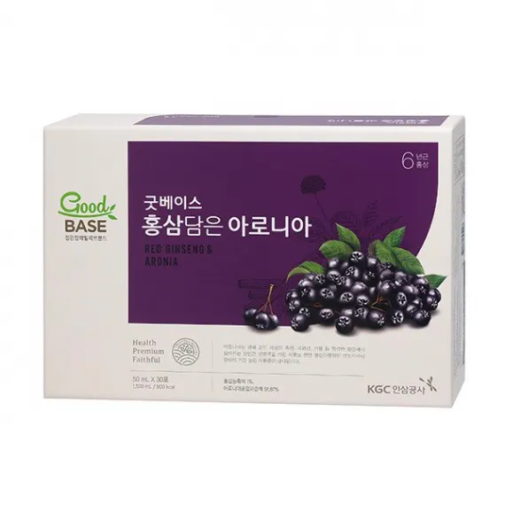 Nước hồng sâm GoodBase Aronia KGC Cheong Kwan Jang 50ml x 30 gói Nước hồng sâm GoodBase Aronia KGC Cheong Kwan Jang 50ml x 30 gói