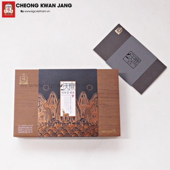 Nước hồng sâm nhung hươu KGC Jung Kwan Jang Cheon Nok 10g x 30 gói | kgcvietnam.vn