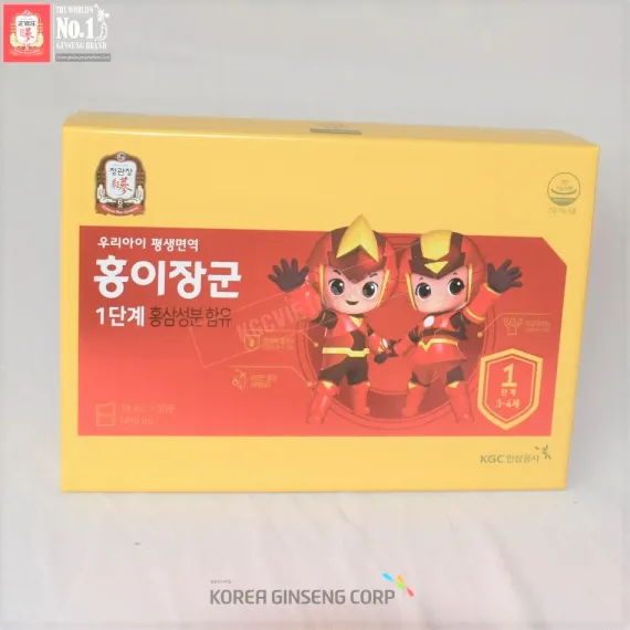 Nước hồng sâm trẻ em KGC Jung Kwan Jang 10ml x 30 gói số 1 | kgcvietnam.vn