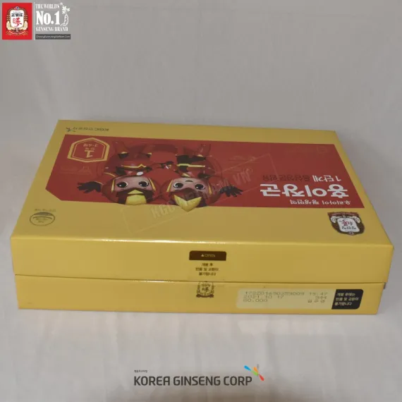 Nước hồng sâm trẻ em KGC Jung Kwan Jang 10ml x 30 gói số 1 | kgcvietnam.vn