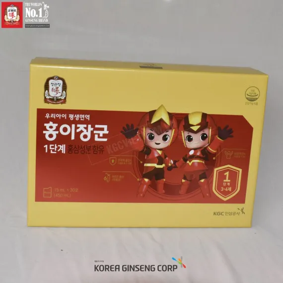 Nước hồng sâm trẻ em KGC Jung Kwan Jang 10ml x 30 gói số 1 | kgcvietnam.vn