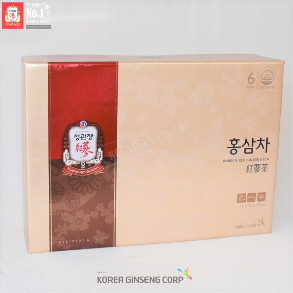 Trà Hồng Sâm Chính Phủ Jung Kwan Jang Hàn Quốc 3g x 100 Gói | kgcvietnam.vn