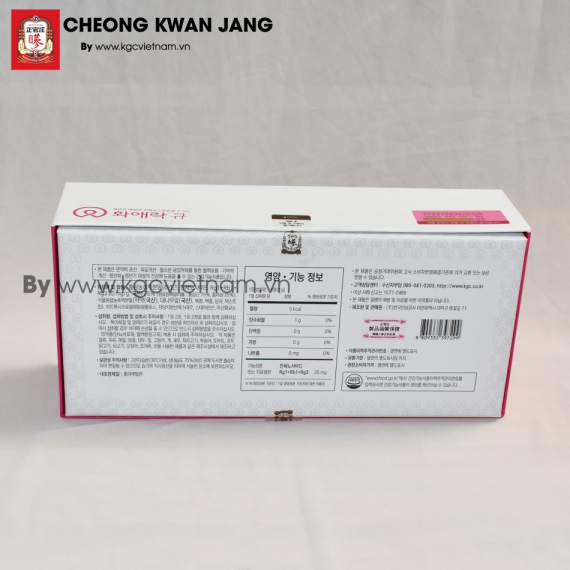 Viên hồng sâm dành cho phụ nữ KGC Hwa Ae Rak Q 500mg x 120 viên