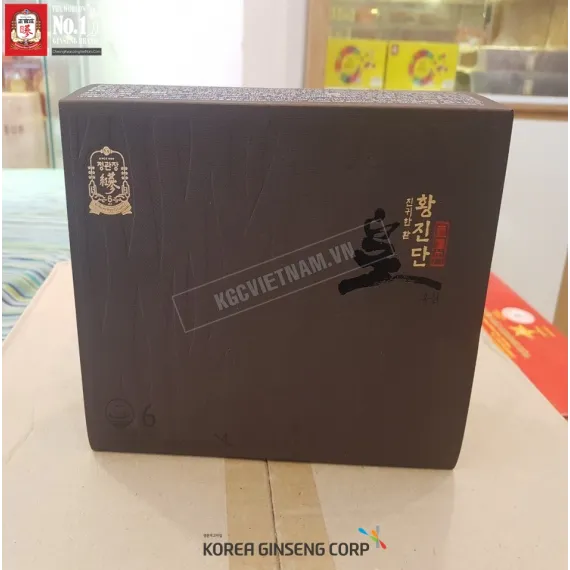 Viên hồng sâm linh đan KGC Jung Kwan Jang Hwang Jin Dan 4g x 12 viên | kgcvietnam.vn