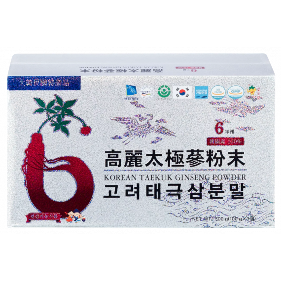 Bột Thiên Sâm Chính Phủ Hàn Quốc Premium 100g x 3 lọ