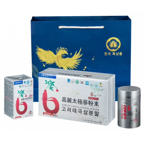 Bột Thiên Sâm Chính Phủ Hàn Quốc Premium 100g x 3 lọ