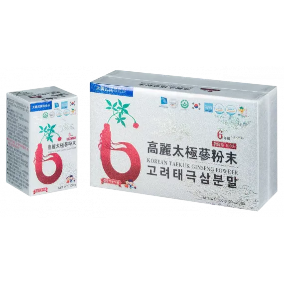 Bột Thiên Sâm Chính Phủ Hàn Quốc Premium 100g x 3 lọ